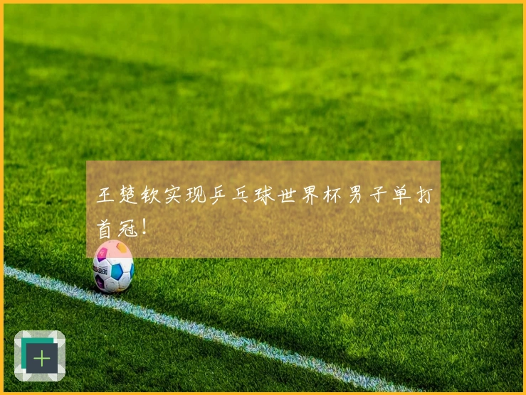 王楚钦实现乒乓球世界杯男子单打首冠！